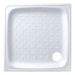 Поддон стальной квадратный Antika 80x80x15 см