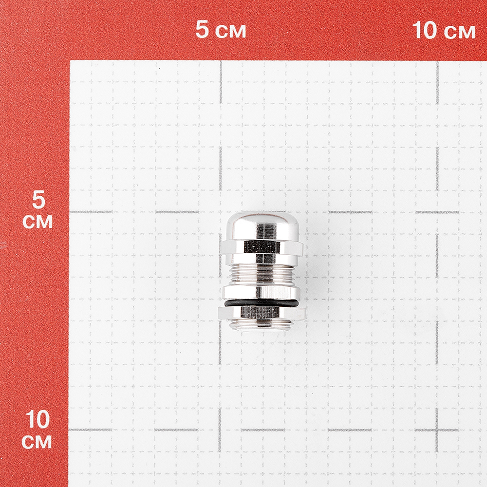 фото Сальник rexant pgm 9 для кабеля диаметром 4-8 мм металлический ip68 (2 шт.)