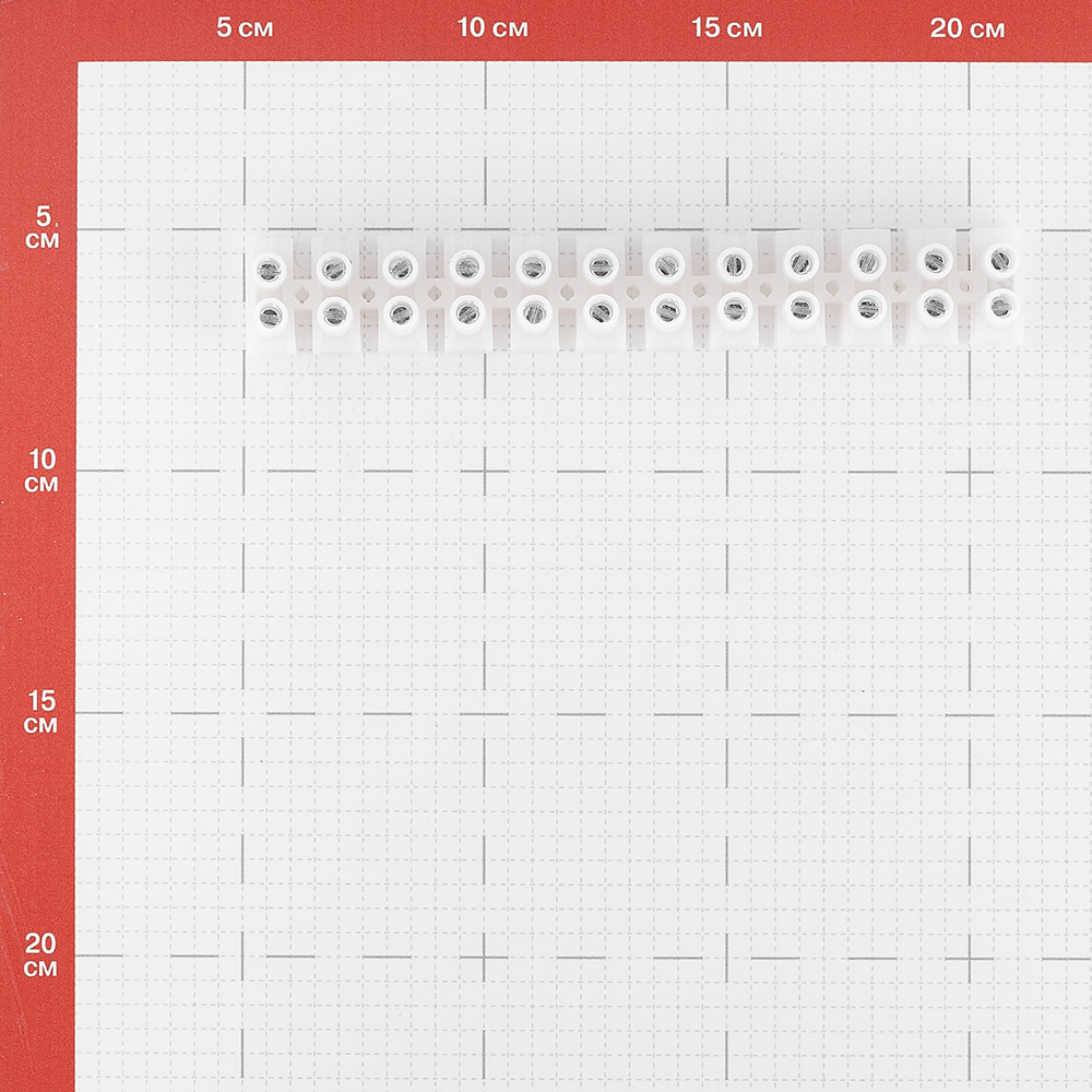 фото Клеммник rexant кв-16 07-5016 12х16 кв. мм полиэтиленовый белый