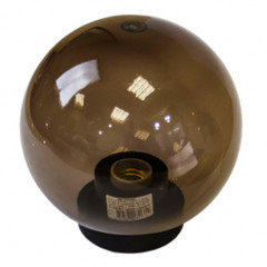 Светильник улично-садовый шар Эра НТУ 01-60-205 дымчатый D-200 мм Е27 6-90 Б0048065