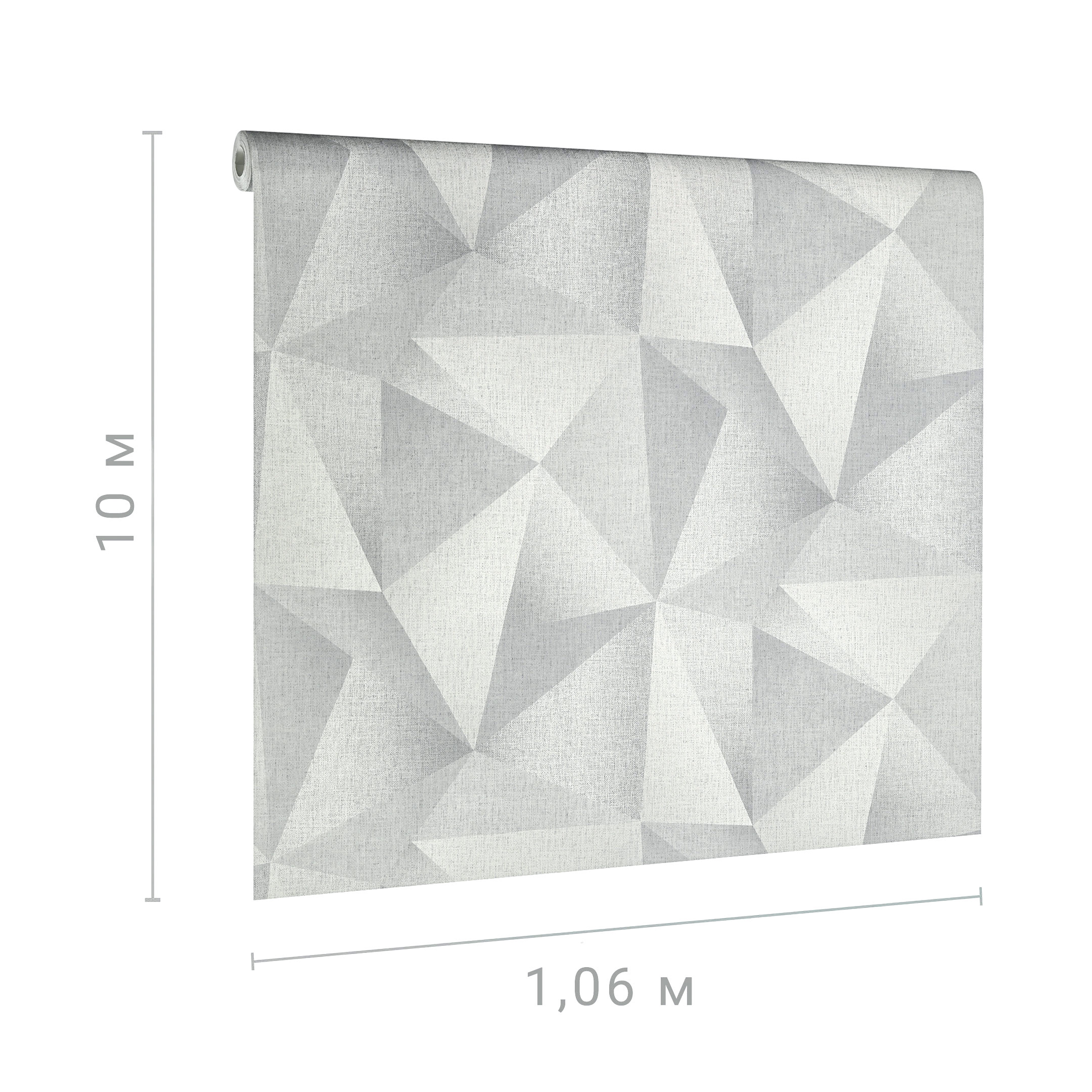 фото Обои компакт-винил на флизелиновой основе simple treugolniki sp71834-14 (1,06х10,05 м)