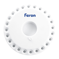 Фонарь кемпинговый переносной Feron TH2501 4хAA IP20 с карабином 41684