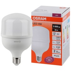 Лампа светодиодная Osram E27 4000К 30 Вт 3000 Лм 140-265 В матовая