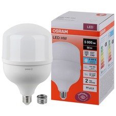 Лампа светодиодная Osram E27/E40 6500К 50 Вт 5000 Лм 140-265 В колба Т матовая