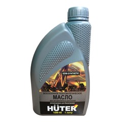 Масло моторное для 4-х тактных двигателей 10W-40 HUTER 1 л 73,8,1,1
