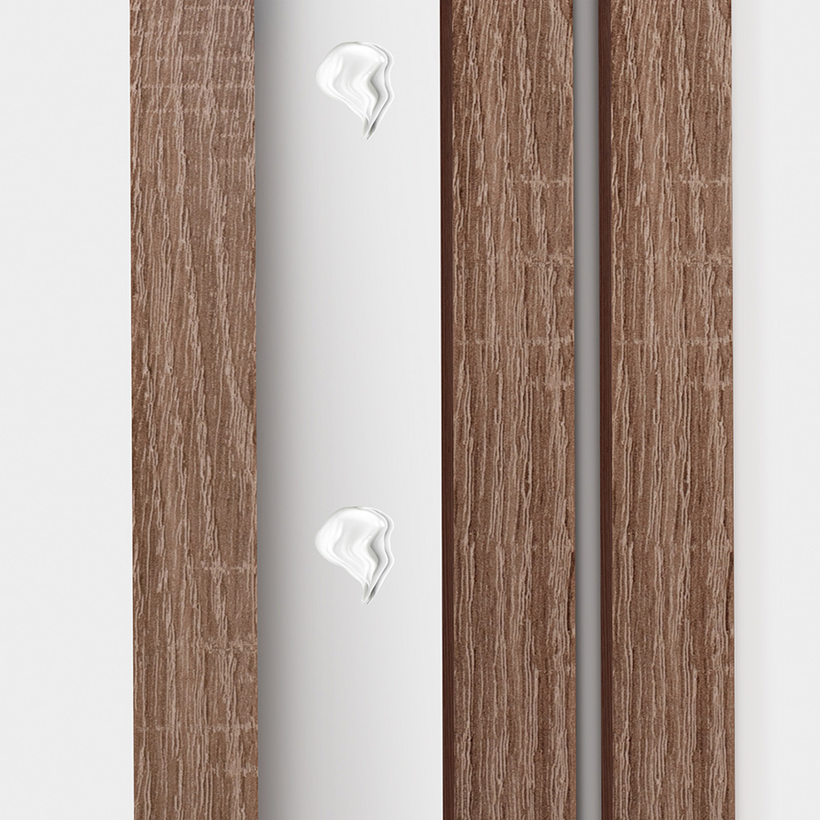 Декоративная рейка МДФ 35х16х2700 мм дуб винтаж — купить в Петровиче в ...