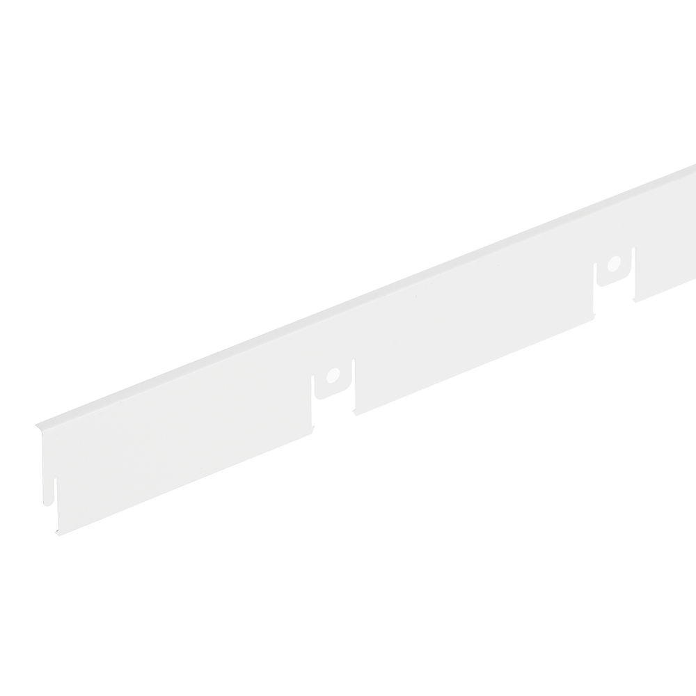 фото Элемент для потолка грильято gl15 100х100х37х15 мм обрамляющий профиль l 0,6 м белый