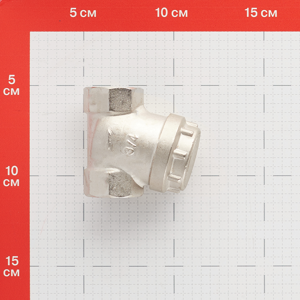 фото Фильтр прямой valtec (vt.386.n.05) 3/4 вр(г) х 3/4 вр(г)