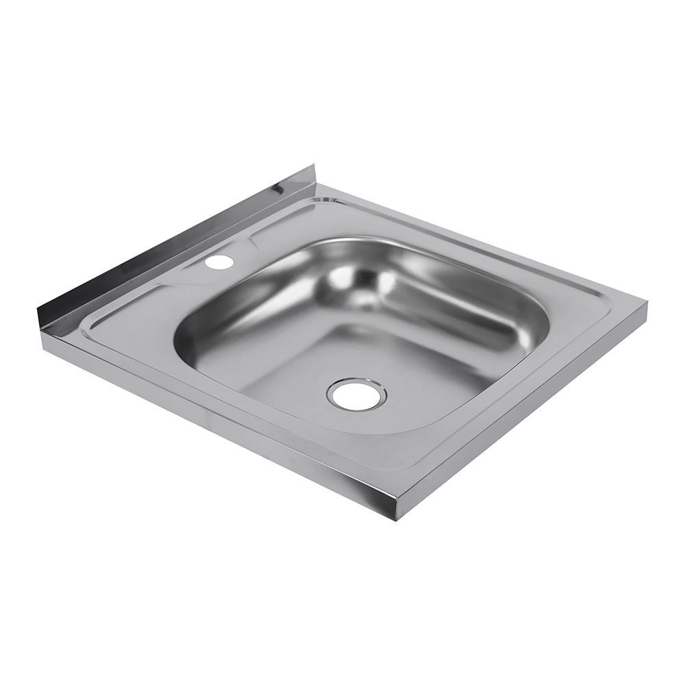 Мойка для кухни Ukinox Nord 500х500х130 мм накладная квадратная сталь (Nr 500х500 0,4) набор для монтажа моек ukinox 100x100x20 мм сталь