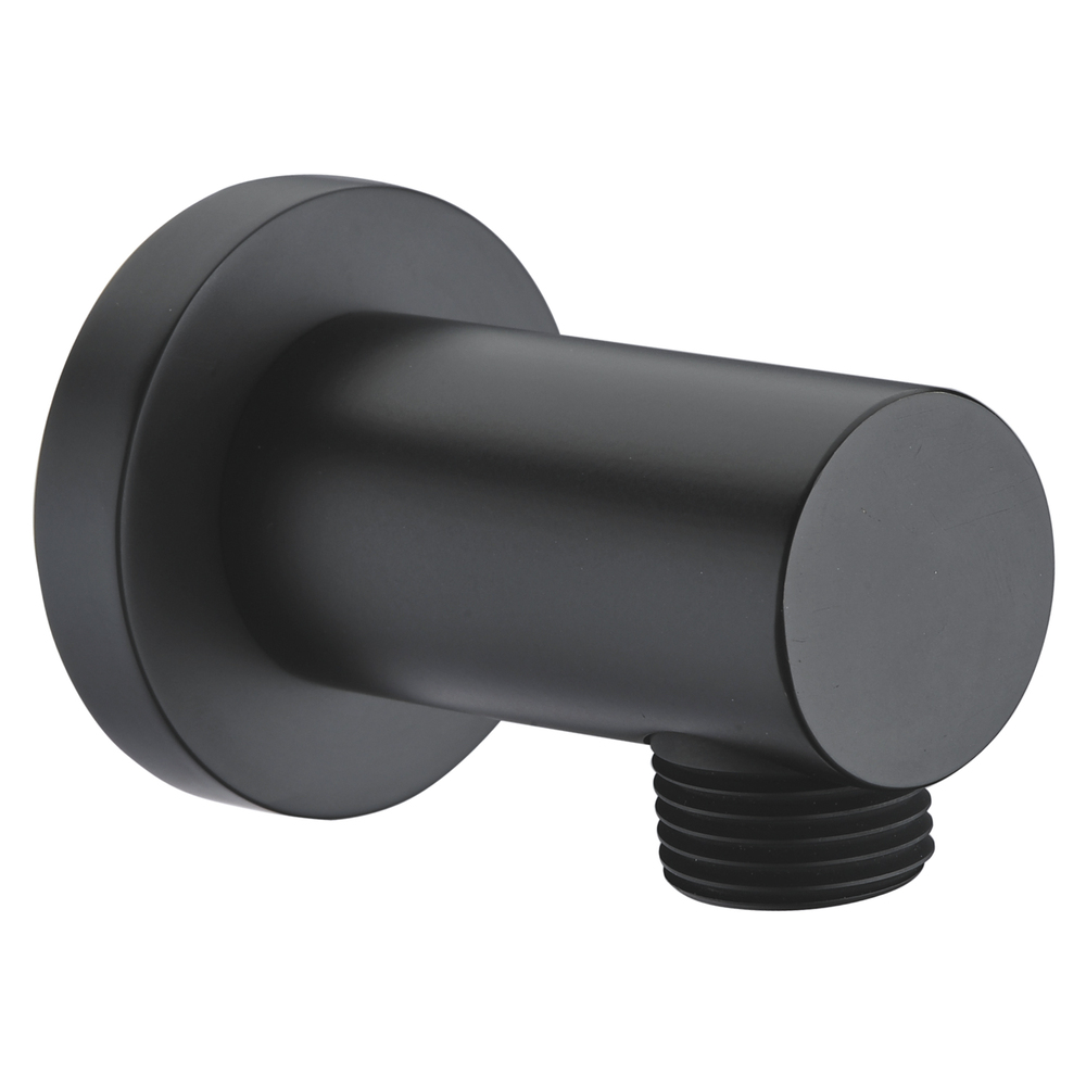 Подключение шланга WasserKraft без держателя латунь черный (A082) подключение для душевого шланга wasserkraft a082 латунь черный