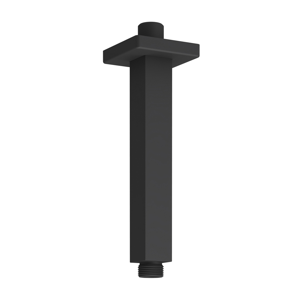 Держатель для верхнего душа WasserKraft 200 мм потолочный латунь черный (A152) держатель верхнего душа потолочный wasserkraft a152 черный матовый