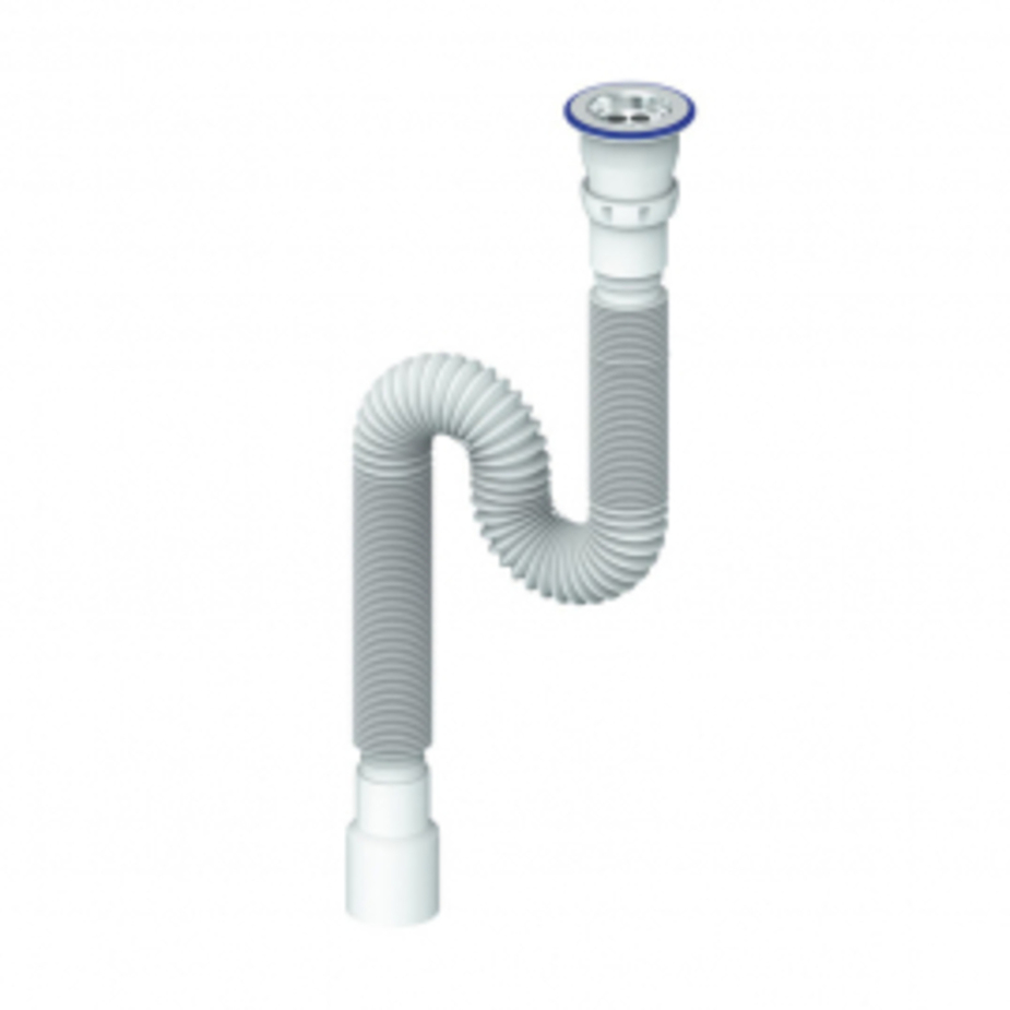 Сифон гофрированный Unicorn 1/2х40х50 мм d240 — купить в Петровиче в ...