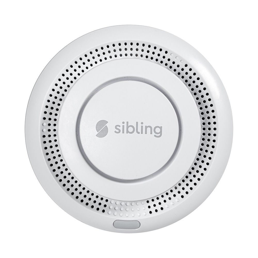 Умный датчик дыма Sibling Smart Home Powernet-SM белый умный датчик открытия окон и дверей sibling smart home powernet mk белый