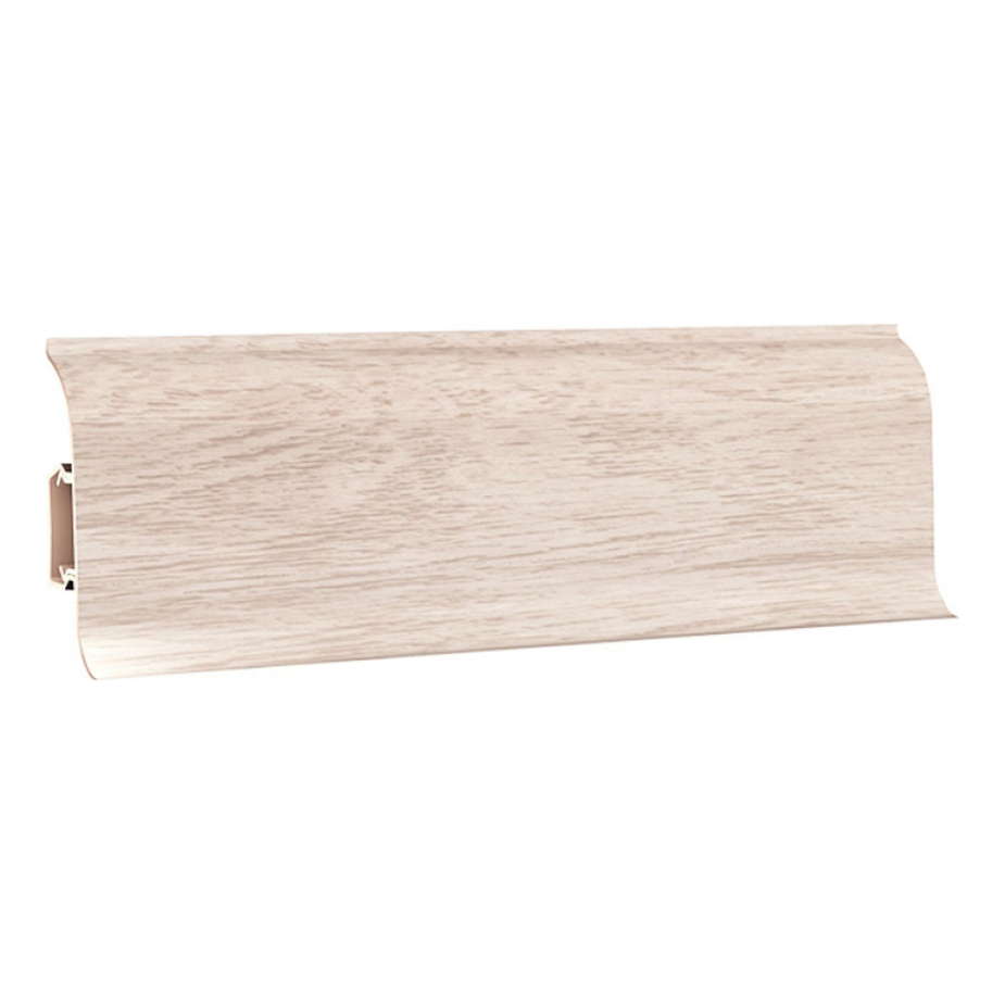 Плинтус ПВХ Абсолют 60 мм дуб молочный 2,5 м — купить в Петровиче в ...