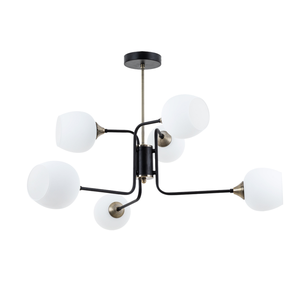 

Люстра потолочная Arte Lamp Skat E27 240 Вт 15 кв.м (A3564PL-6BK)