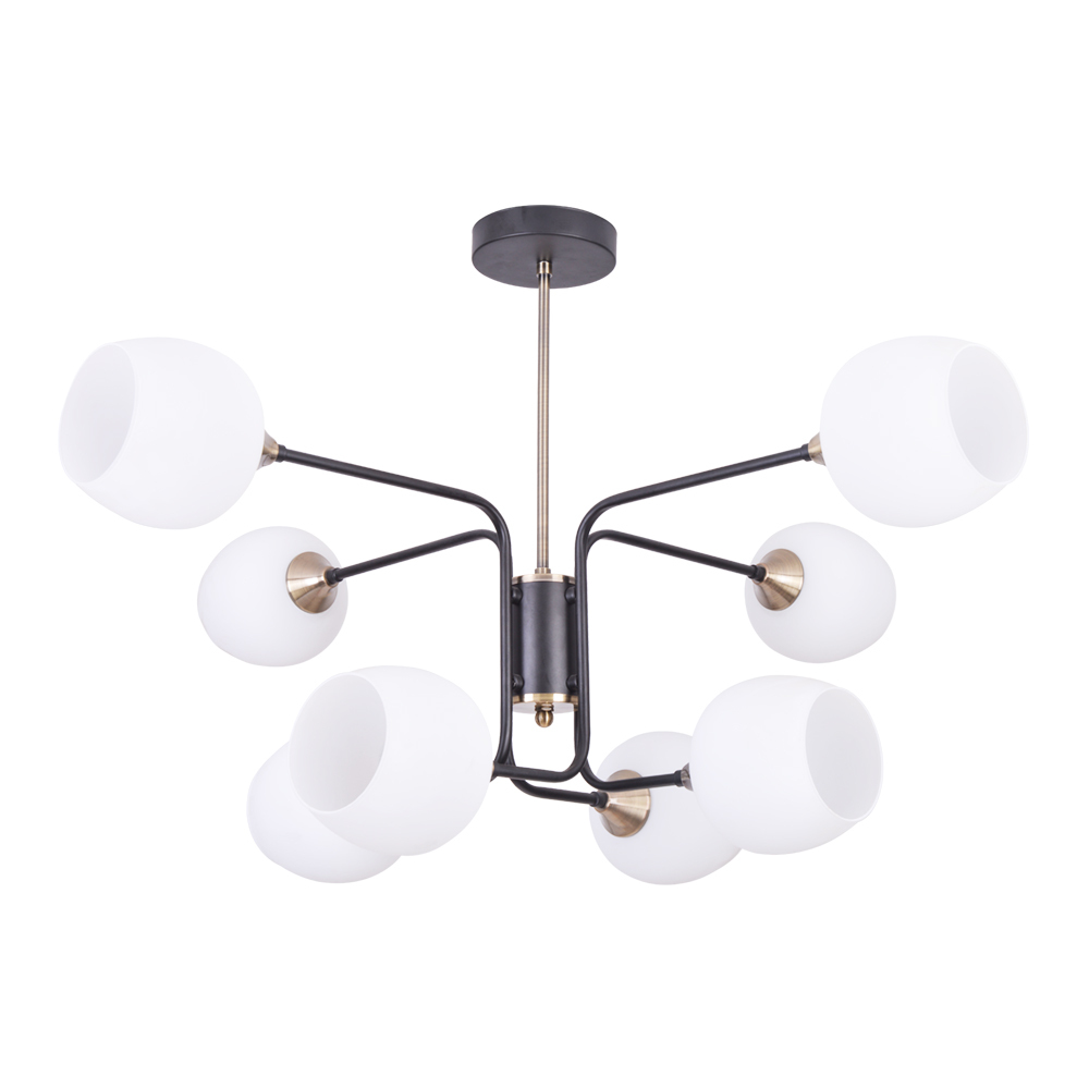 

Люстра потолочная Arte Lamp Skat E27 320 Вт 18 кв.м (A3564PL-8BK)