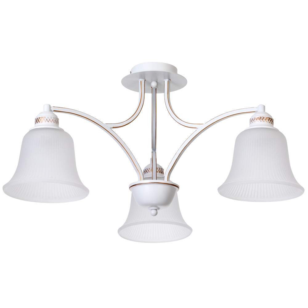 

Люстра потолочная Arte Lamp Emma E27 120 Вт 6 кв.м (A2713PL-3WG)