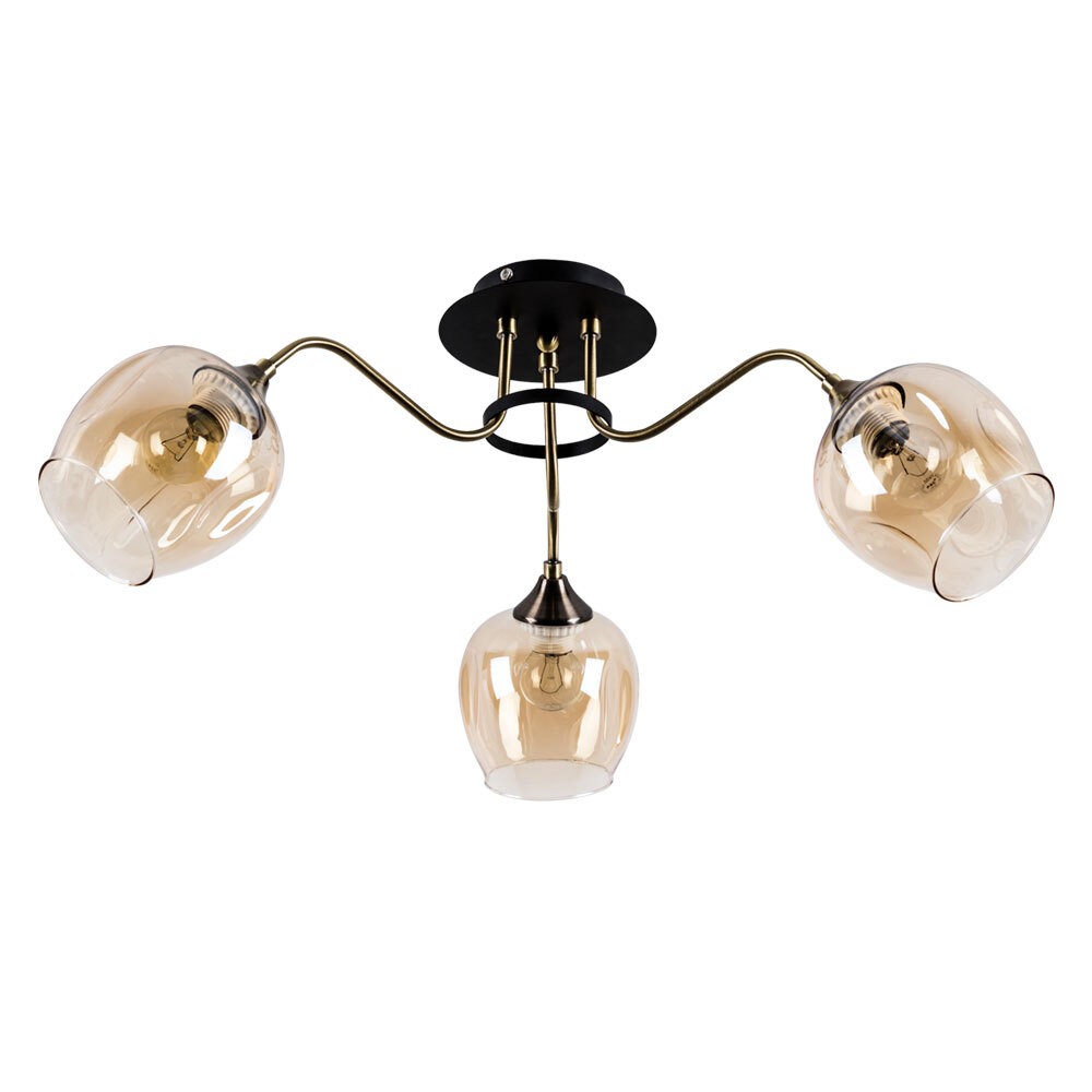 

Люстра потолочная Arte Lamp Monica E27 120 Вт 6 кв.м (A3831PL-3AB)