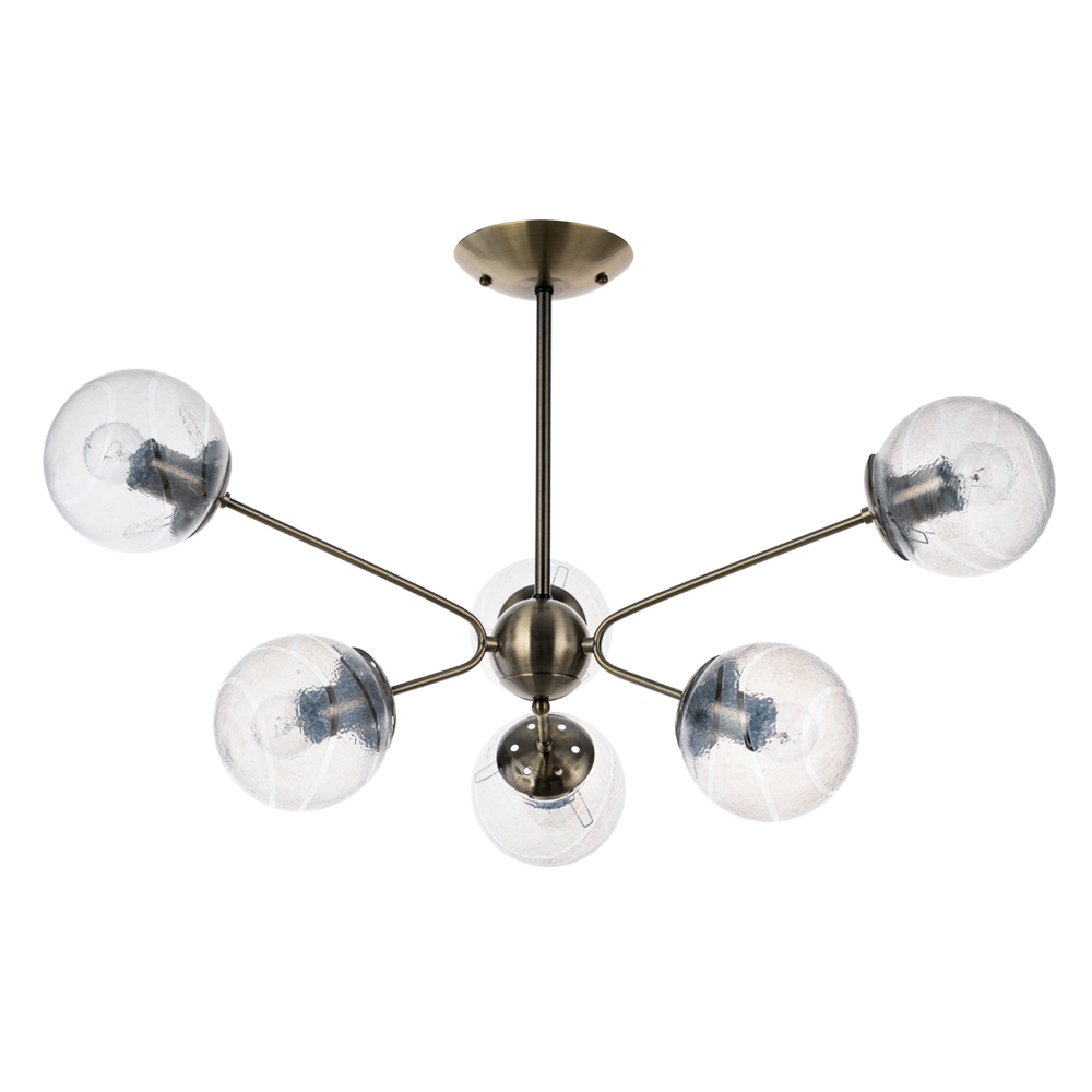 фото Люстра потолочная arte lamp meissa e27 240 вт 15 кв.м (a4164pl-6ab)