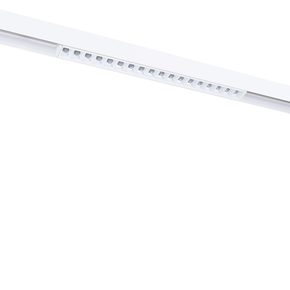 фото Светильник трековый светодиодный arte lamp linea (a4635pl-1wh) 48 в белый 4000к естественный свет ip20