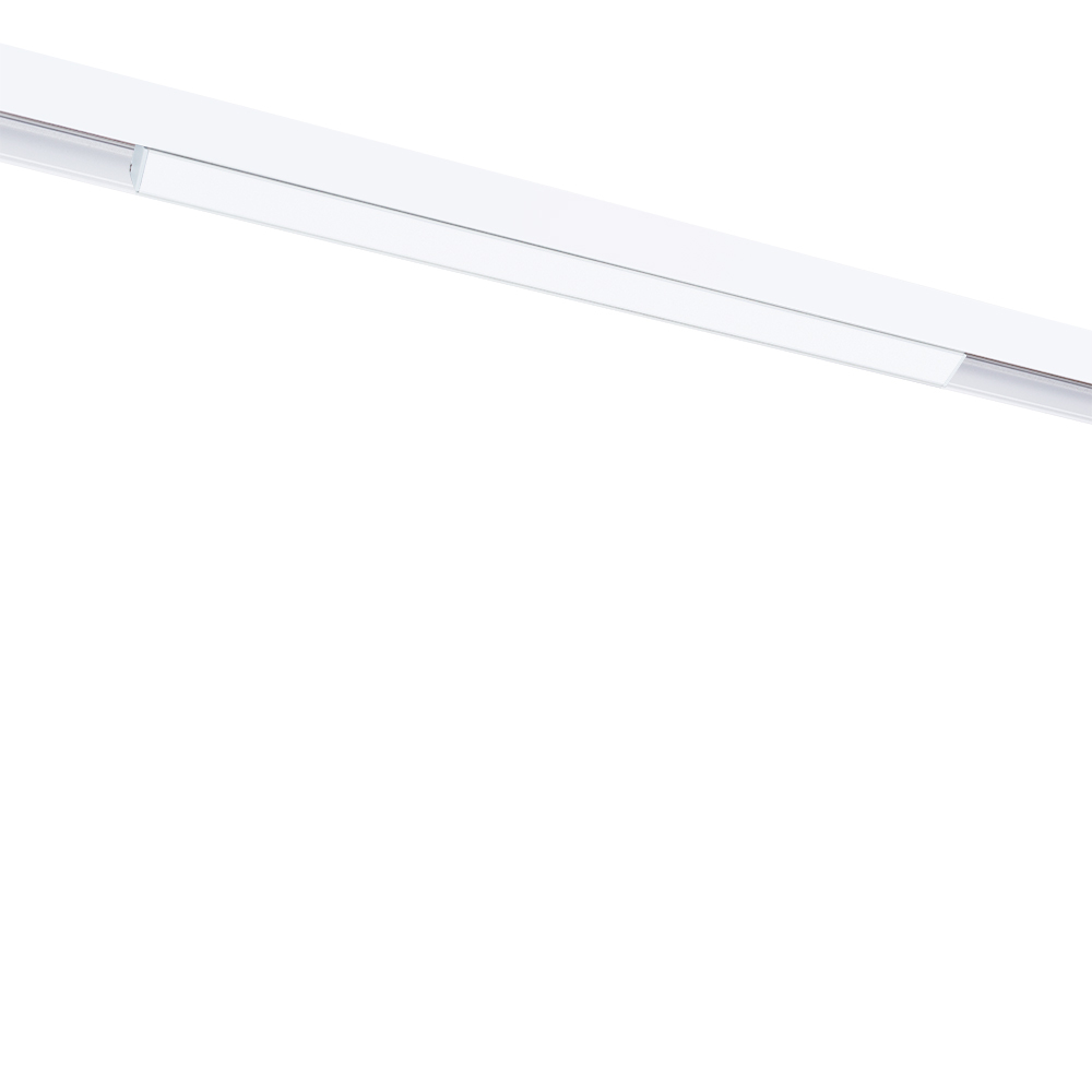 фото Светильник трековый светодиодный arte lamp linea (a4643pl-1wh) 48 в белый 3000к теплый свет ip20
