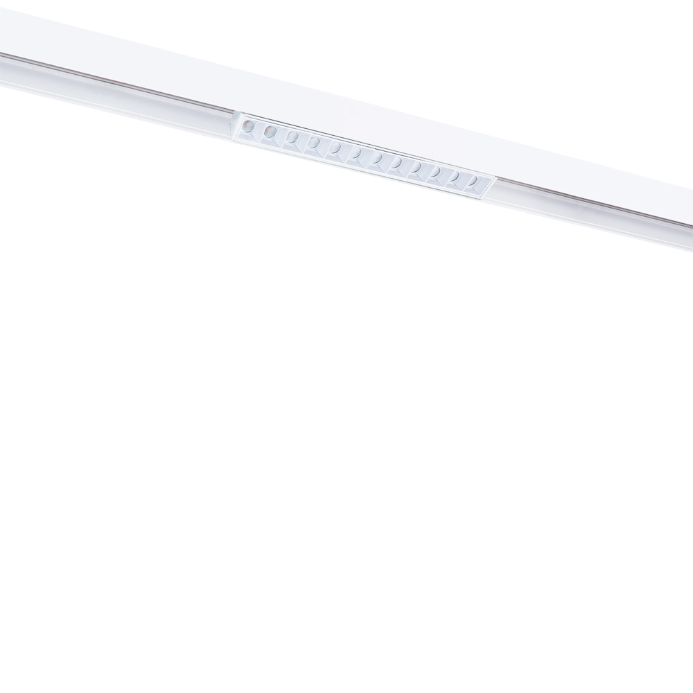 фото Светильник трековый светодиодный arte lamp linea (a4644pl-1wh) 48 в белый 3000к теплый свет ip20