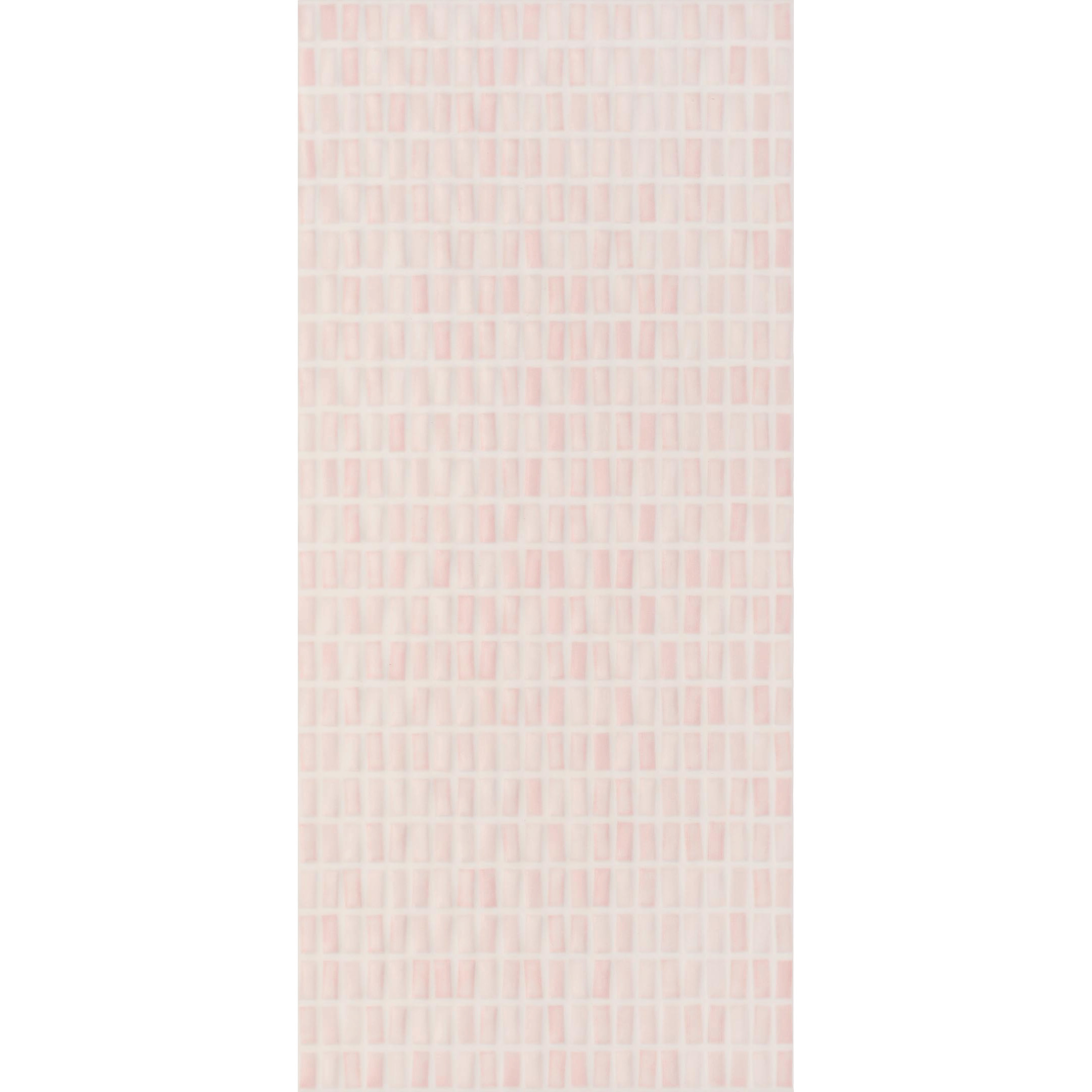фото Плитка облицовочная cersanit pudra мозаика розовая 440x200x8,5 мм (12 шт.=1,05 кв.м)