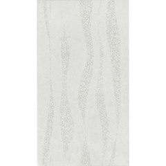 Плитка декор Нефрит Тендре волна серая 500х250х9 мм