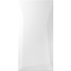Плитка облицовочная Cersanit Evolution рельеф белая 440x200x8,5 мм (12 шт.=1,056 кв.м)