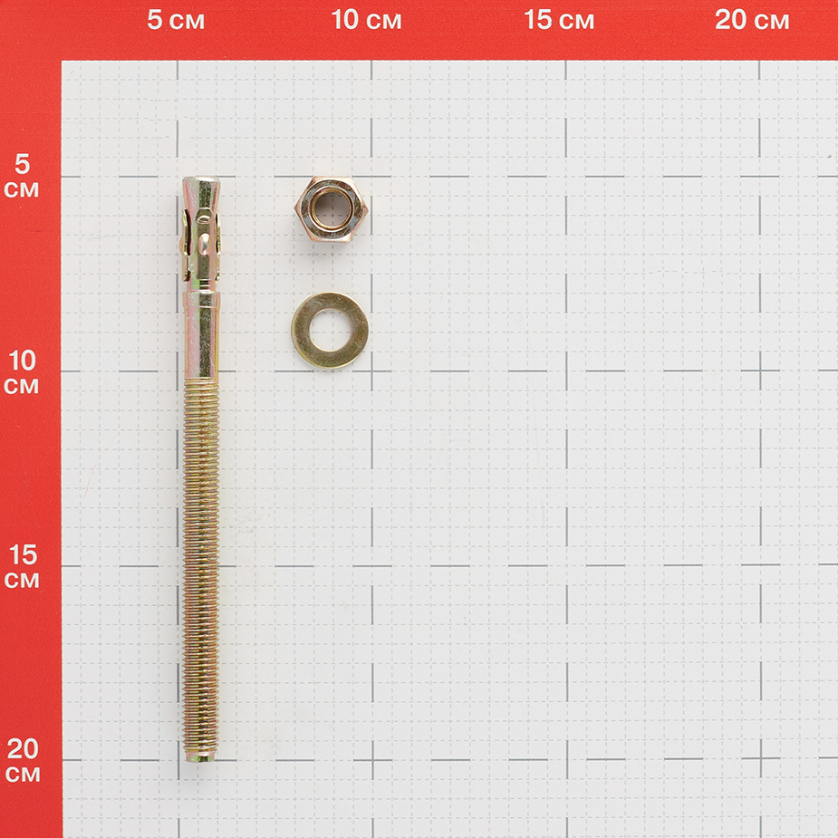 Анкер клиновой для бетона 10х150/80 мм (40 шт.) — купить в Петровиче в ...