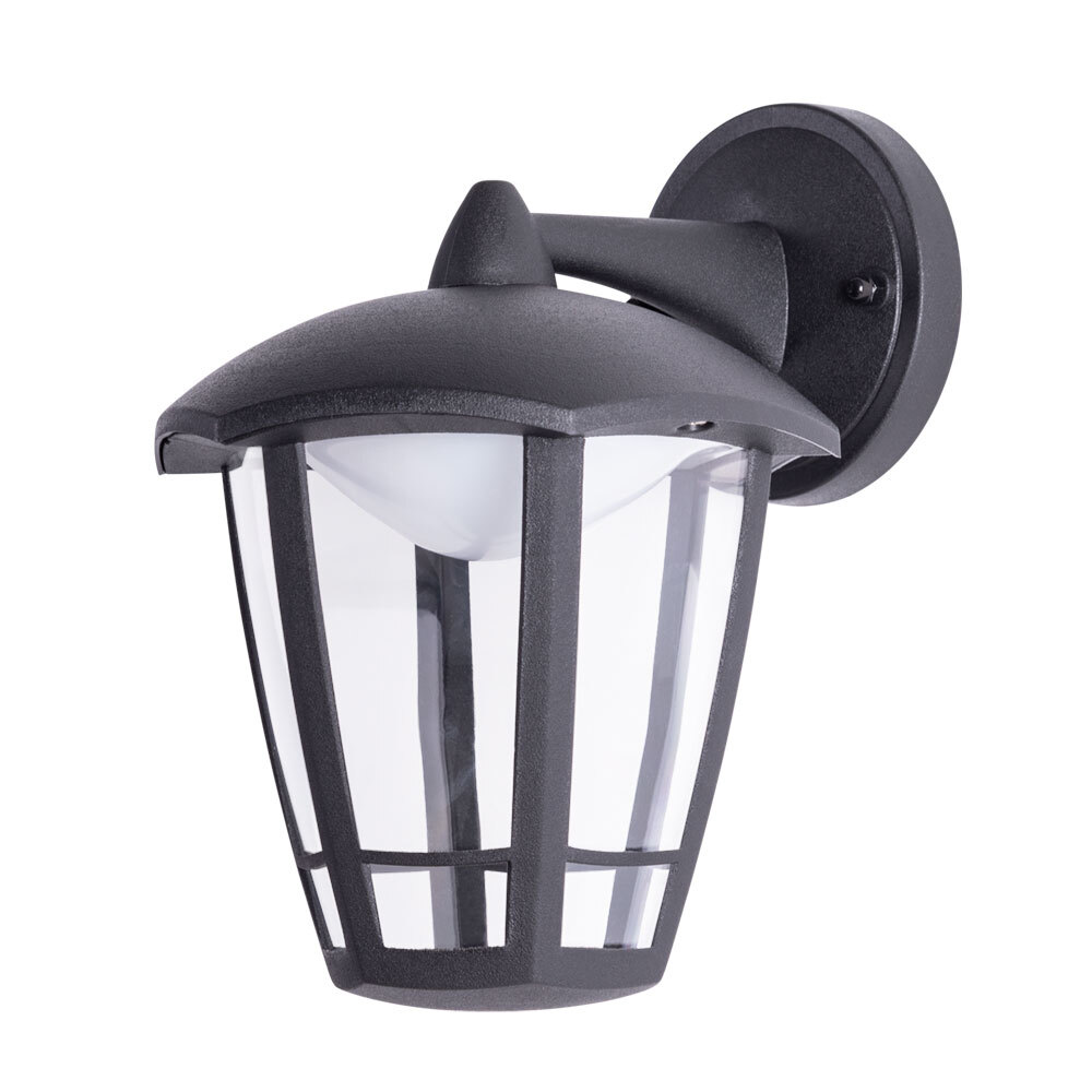 

Светильник светодиодный садово-парковый настенный Arte Lamp Enif черный 4000К 8 Вт IP44 (A6064AL-1BK)
