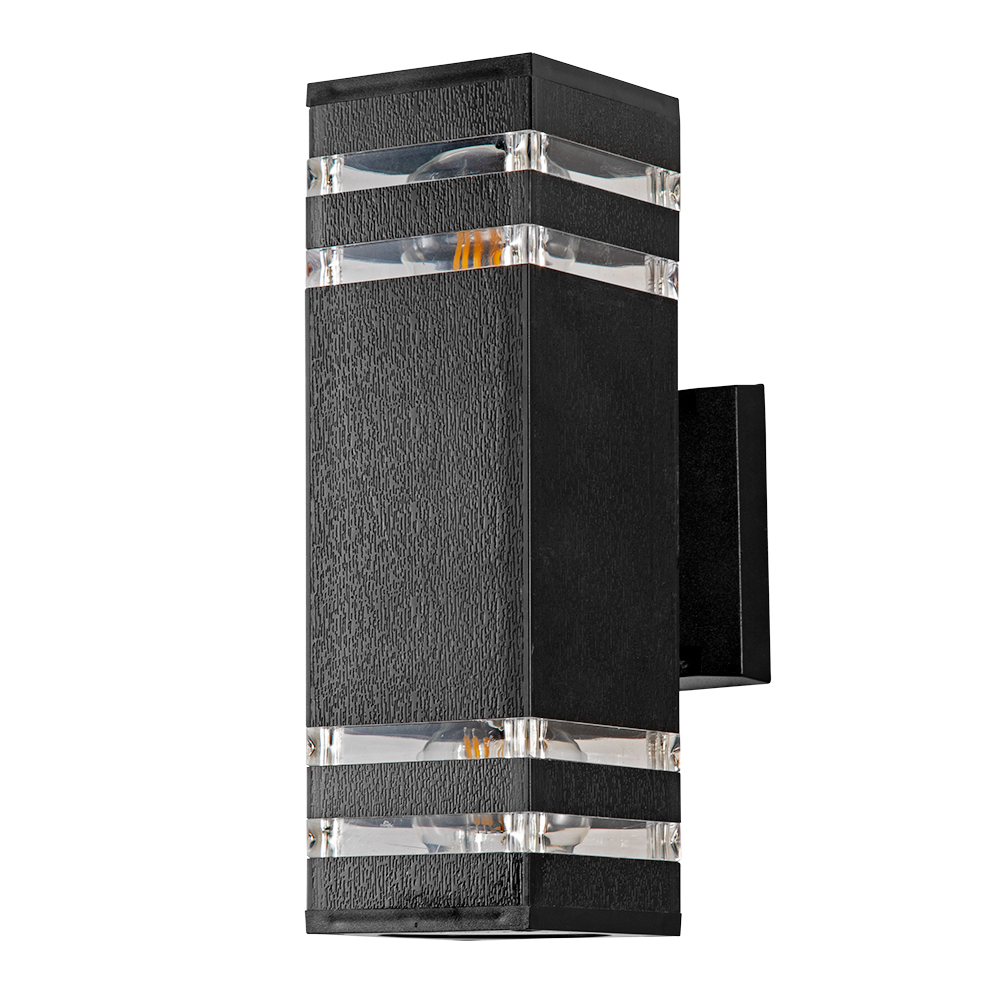 

Светильник садово-парковый настенный Arte Lamp Hadar черный E27 IP44 (A4421AL-2BK)