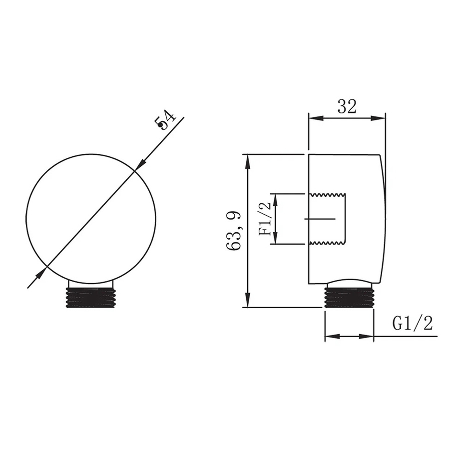 Подключение для душевого шланга lemark lm8086c