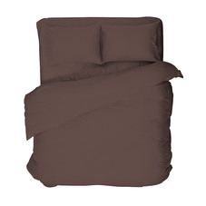 Комплект постельного белья 1,5-спальный поплин Uniqcute Mocca