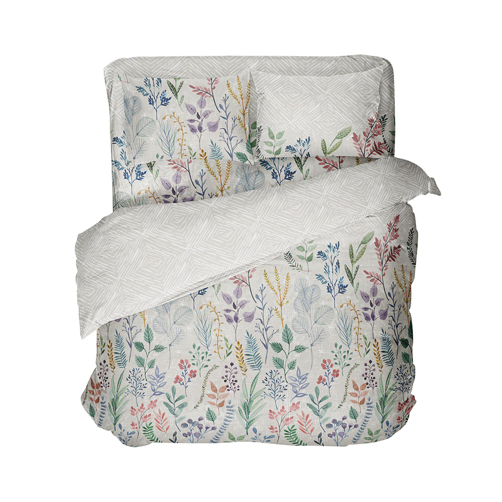 фото Комплект постельного белья 2-спальный бязь самойловский текстиль гербарий