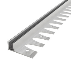 Крепеж закладной алюминиевый для т-образного профиля для напольных покрытий толщиной от 9 до 12 мм 2700х27х9,5 мм