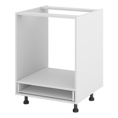 Кухонный шкаф напольный 60х72х56 см белый без полок