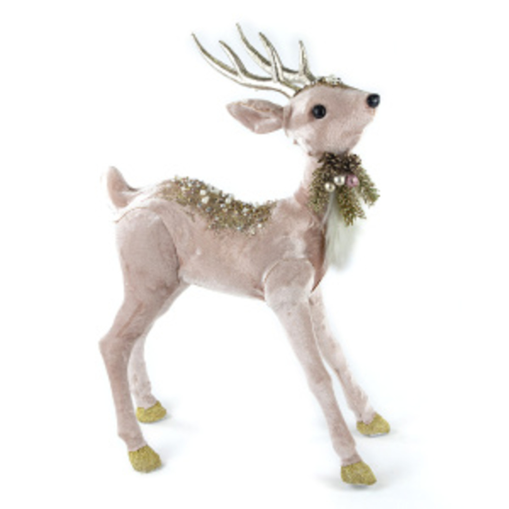 Сувенир Олень 42x32x17 см розовый (688210348) — купить в Санкт ...