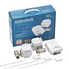 Система контроля протечки воды Gidrolock Standard (35201011) 1/2 прямой 220 В