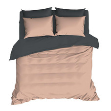 Комплект постельного белья Евро сатин Mona Liza Фламинго