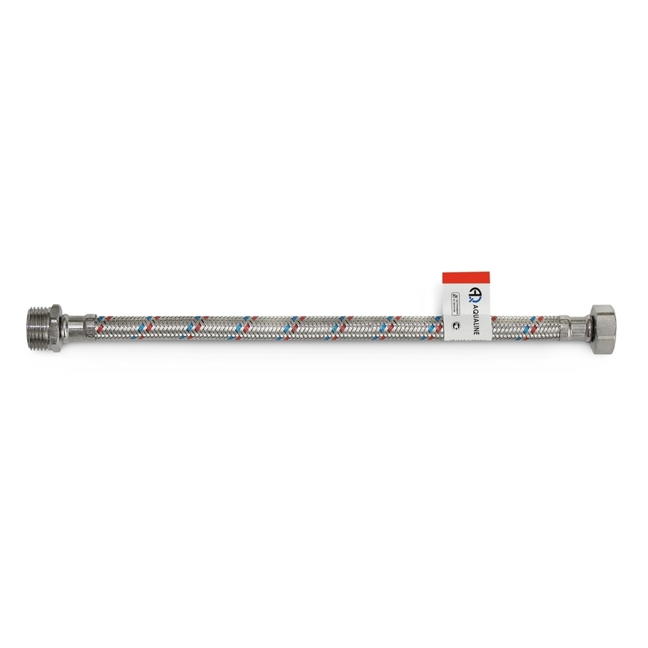 Подводка гибкая для воды Aqualine 1/2"х30см внутренняя-наружная 018 ...