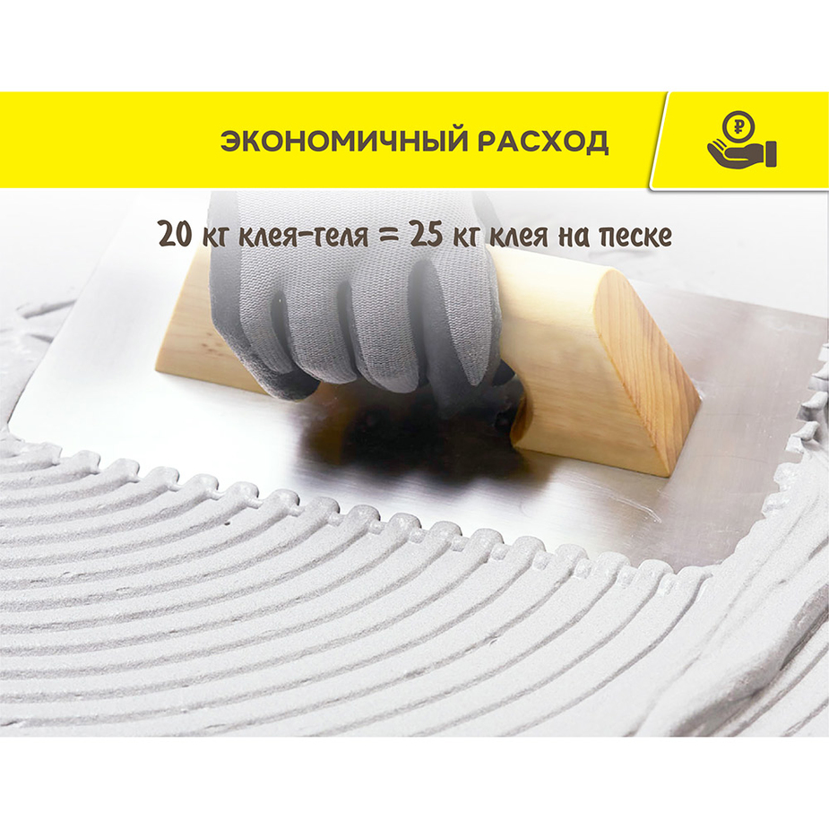 Клей для плитки/ керамогранита/ камня Vetonit Comfort Extreme Fix белый ...