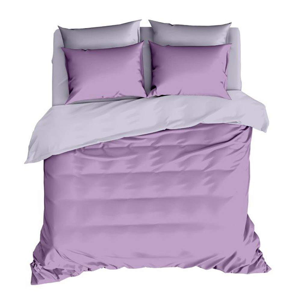 комплект постельного белья 2 спальный mona liza royal ленты индиго сатин жаккард 6 предметов Комплект постельного белья 2-спальный сатин Mona Liza Лаванда (5203/52)