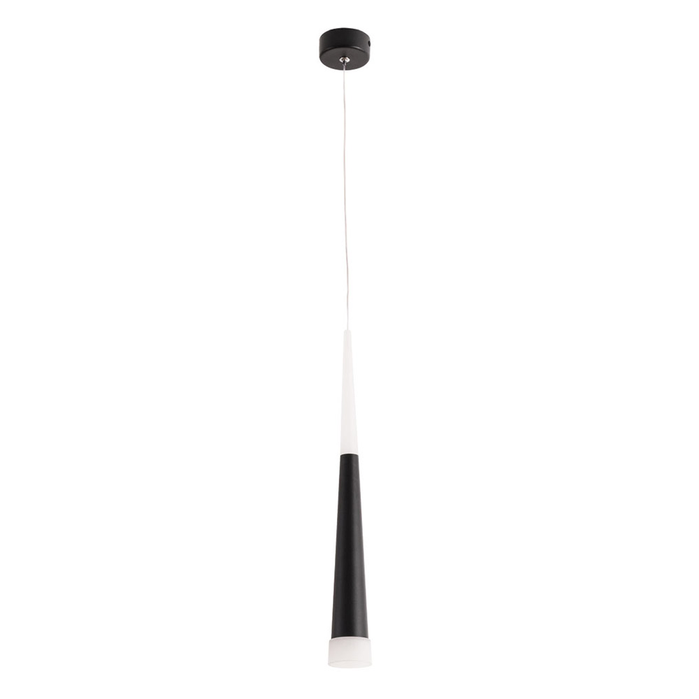 Светильник светодиодный подвесной Arte Lamp Sabik 4000К 7 Вт 1 кв.м черный IP20 (A6010SP-1BK)
