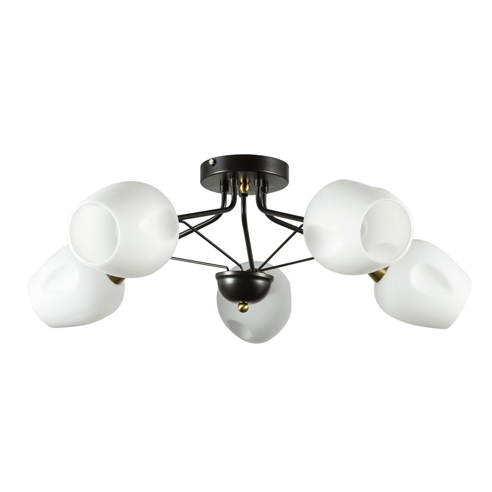 фото Люстра потолочная arte lamp brighton (a2706pl-5ck) e27 60 вт 220 в ip20