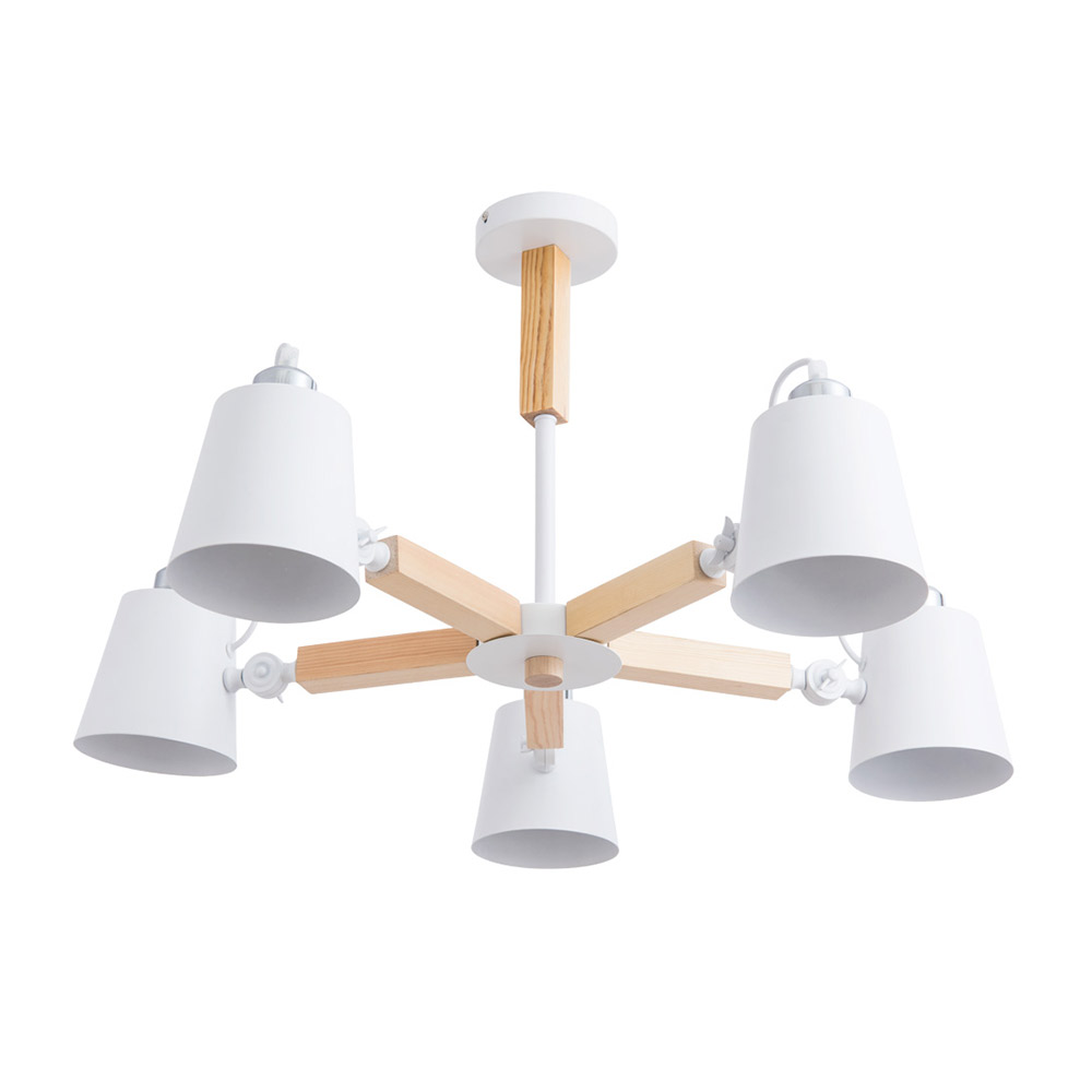 фото Люстра потолочная arte lamp oscar (a7141pl-5wh) e27 40 вт 220 в ip20