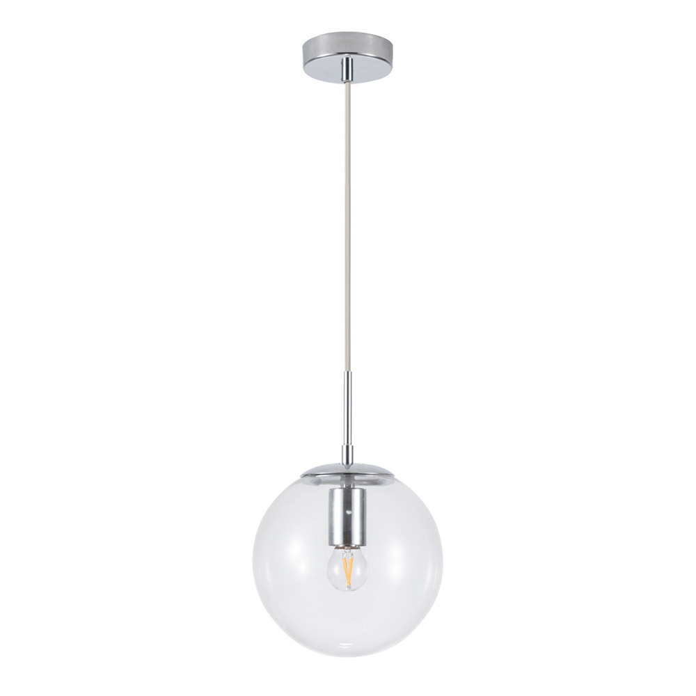 фото Светильник потолочный подвесной arte lamp volare (a1920sp-1cc) e27 120 вт 220 в хром ip20 320 мм