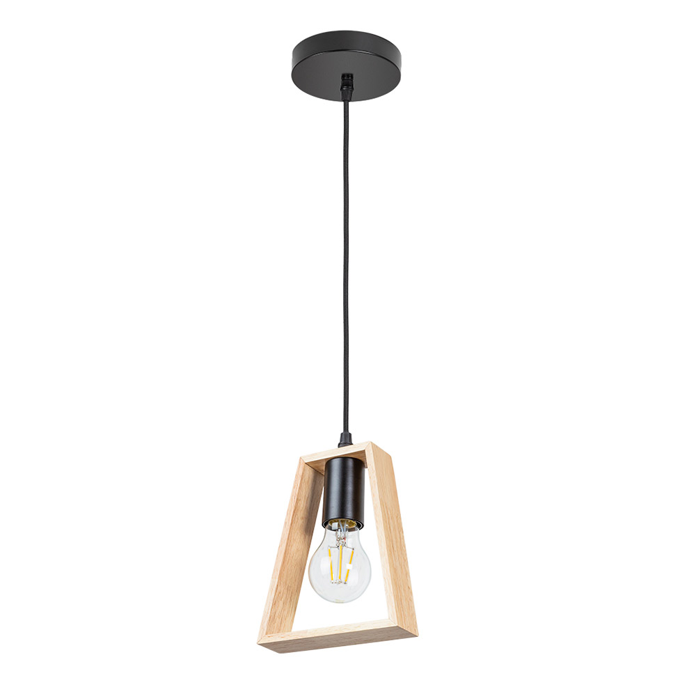 Светильник подвесной Arte Lamp Brussels E27 60 Вт 2 кв.м черный IP20 (A8030SP-1BK)