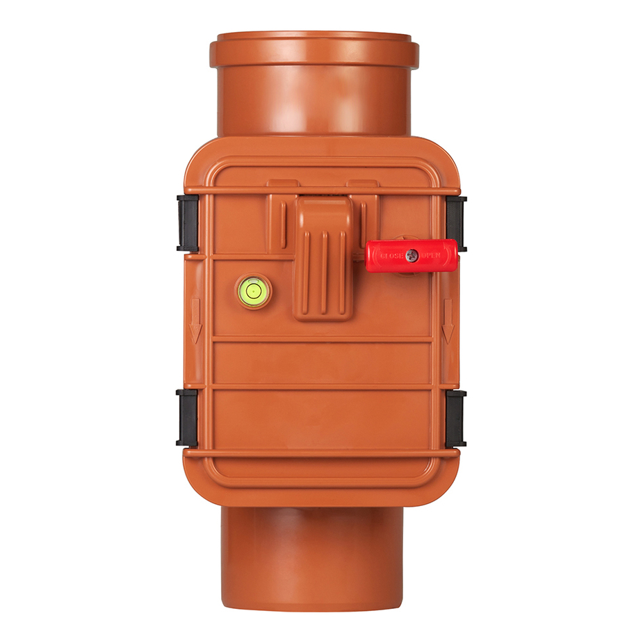 Клапан обратный Ostendorf KG d110 мм пластиковый для наружной ...