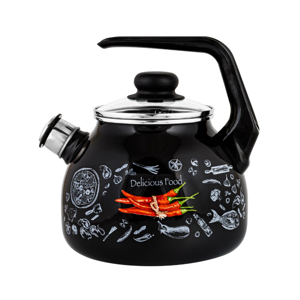 Чайник эмалированный 3л со свистком Chilli ТМ Appetite 4с209я — купить ...